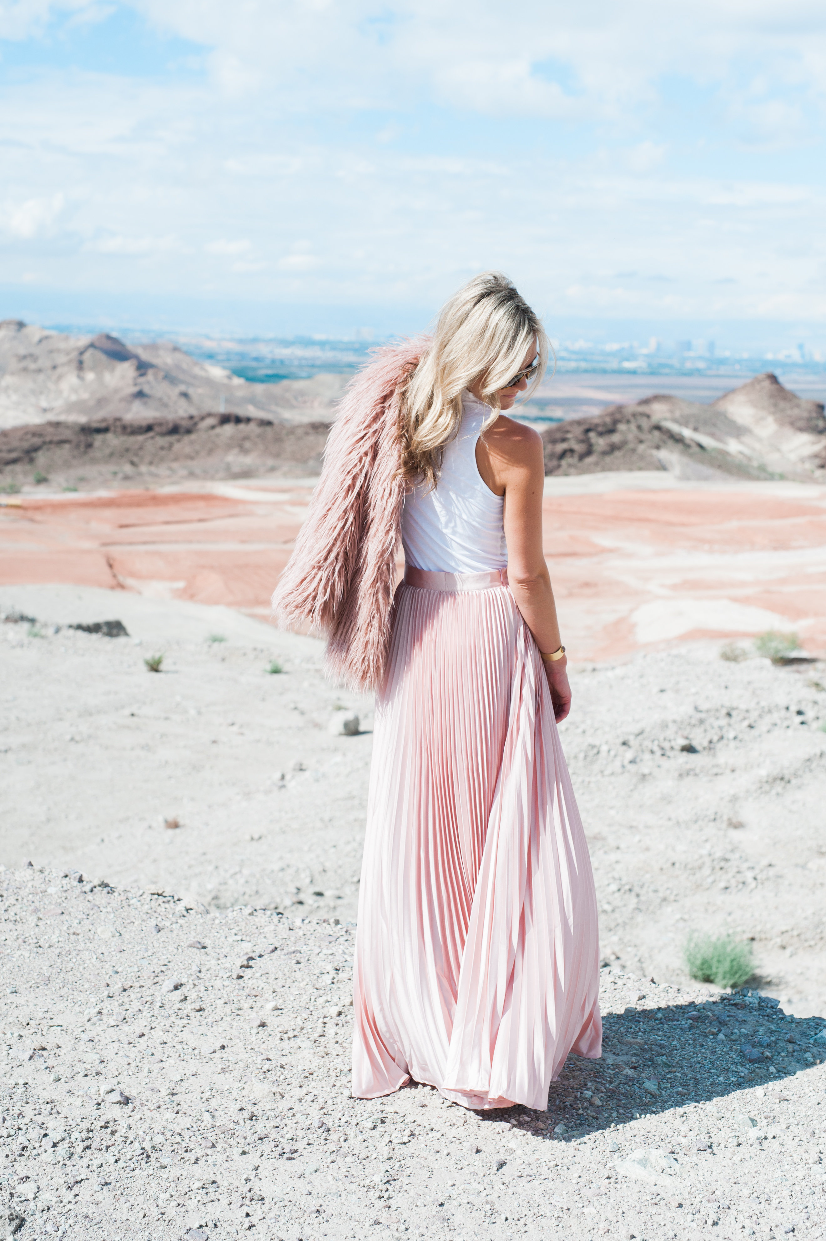 Blushing in the Mountains - Lake Las Vegas 