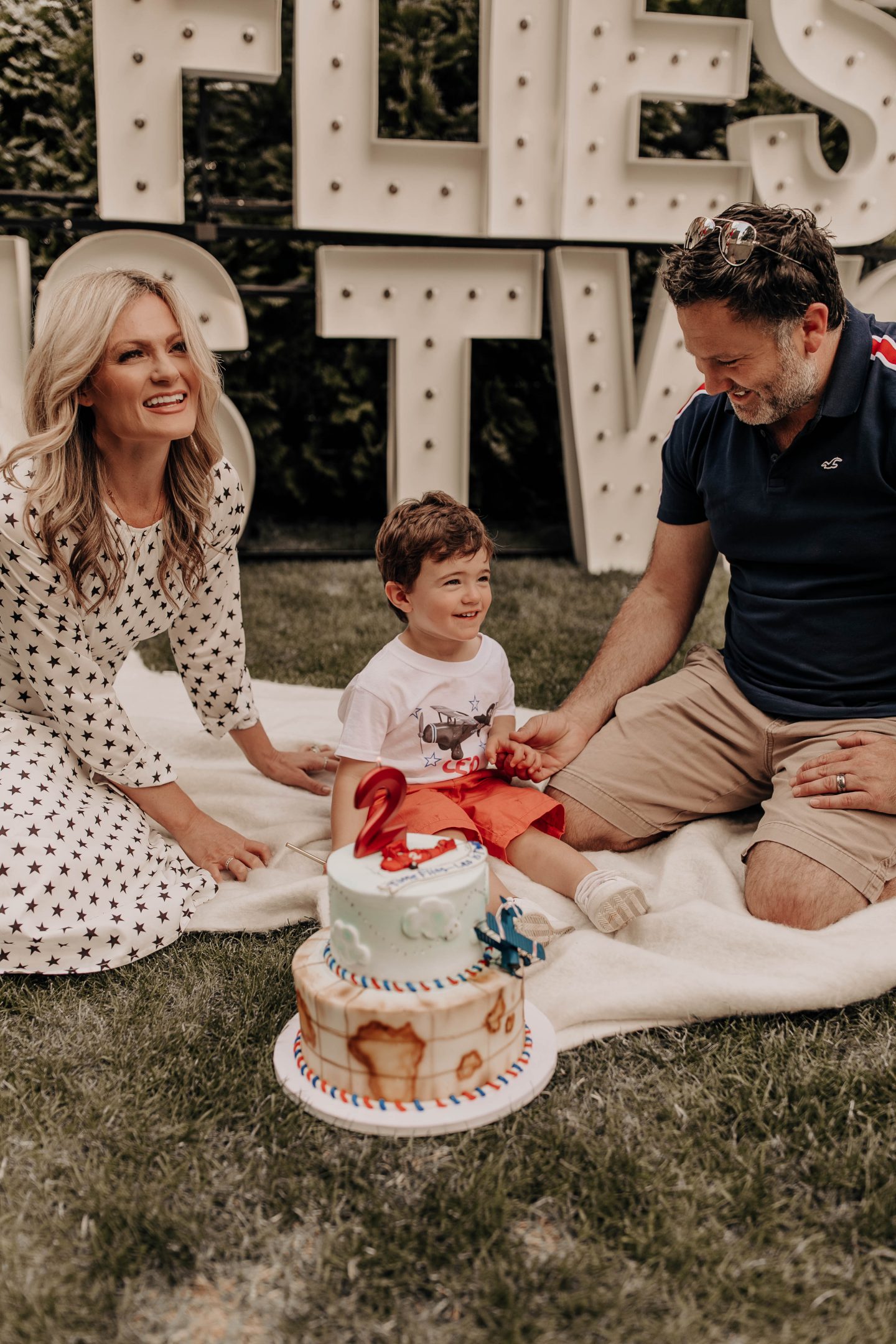 A Scandi themed party: Oh How Time Flies Sam is turning two