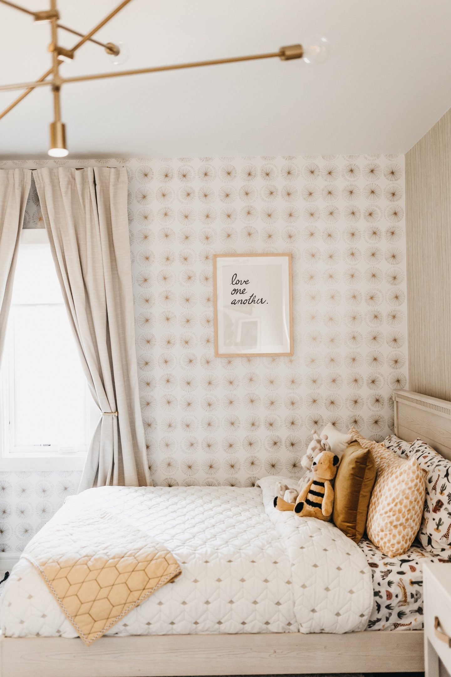 Goodbye baby crib, Hello toddler bed. Big Kid Room Reveal with Pottery Barn  Kids - CHAMPAGNE + MACAROONS