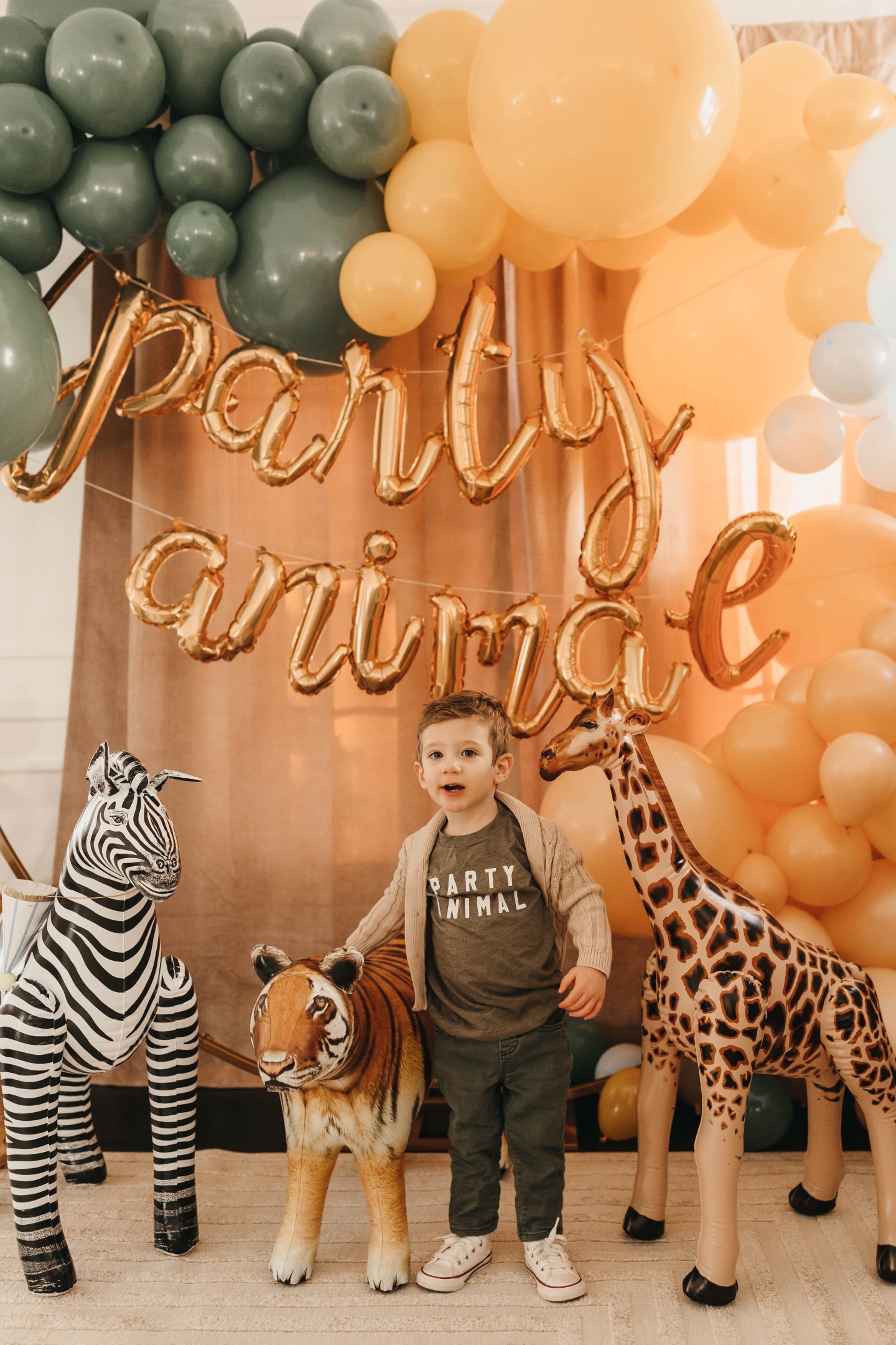 Calling all Party Animals for a Two Year Old Birthday Soiree