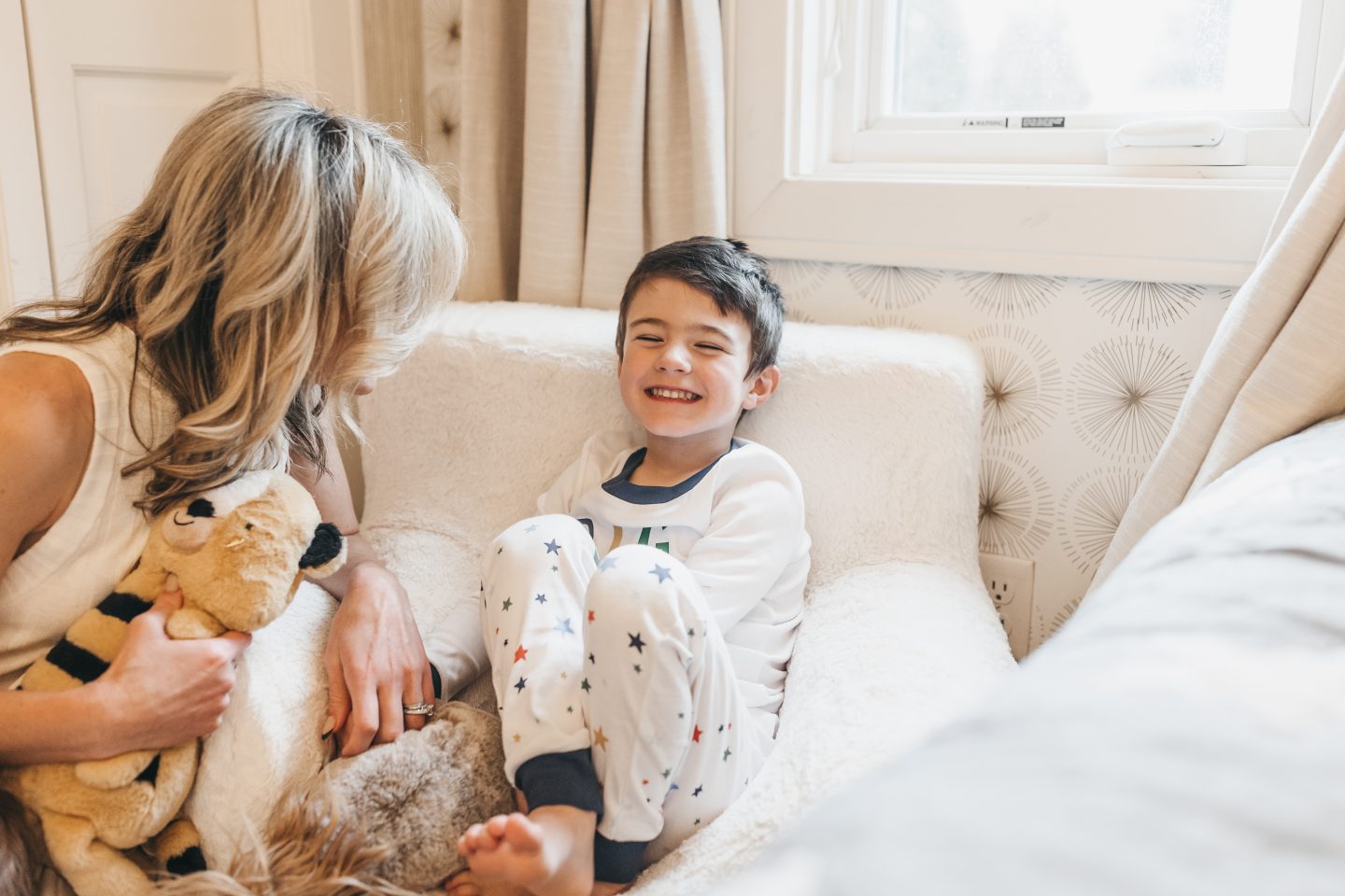 Goodbye baby crib, Hello toddler bed. Big Kid Room Reveal with Pottery Barn  Kids - CHAMPAGNE + MACAROONS