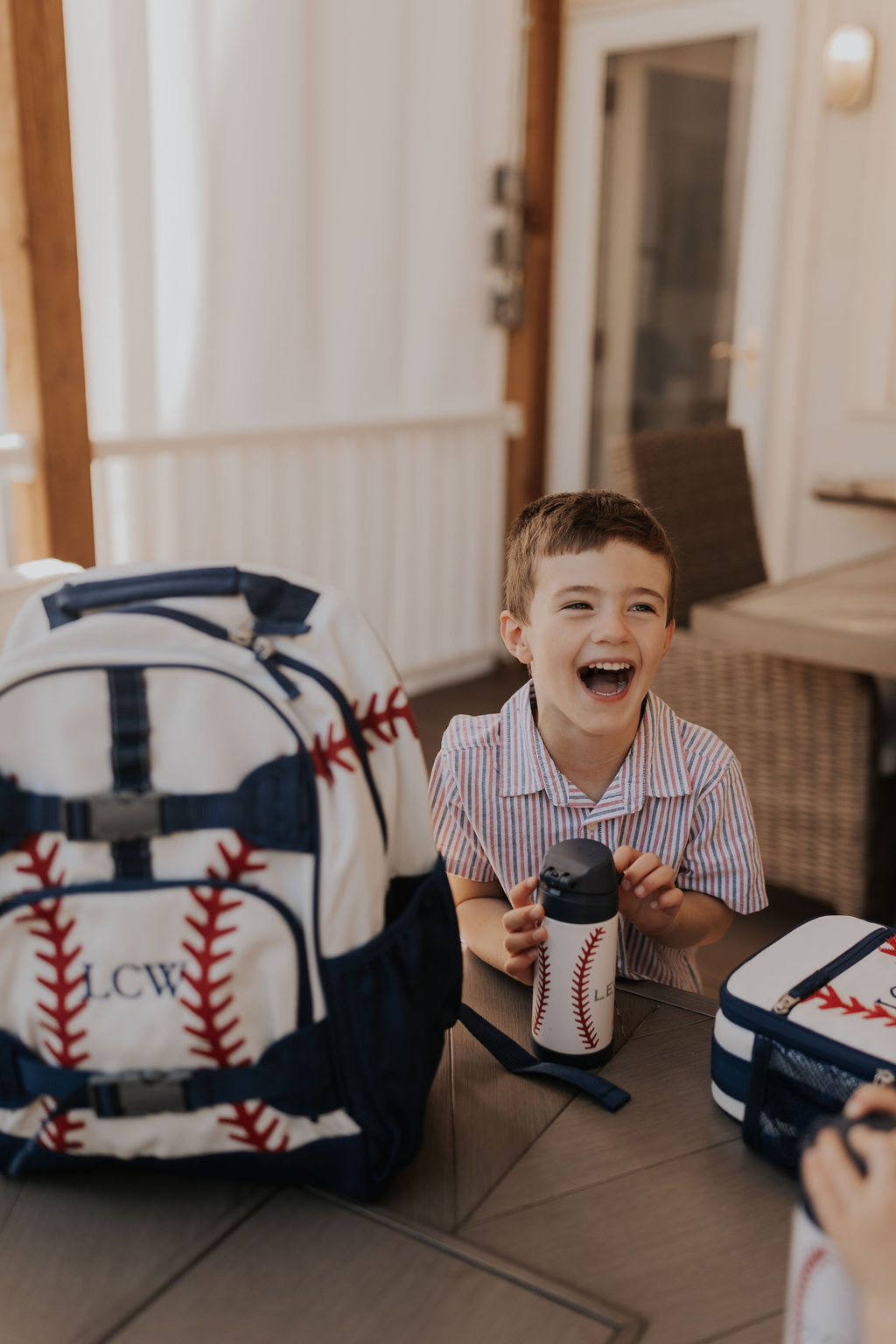 Pottery barn hotsell kids baseball backpack