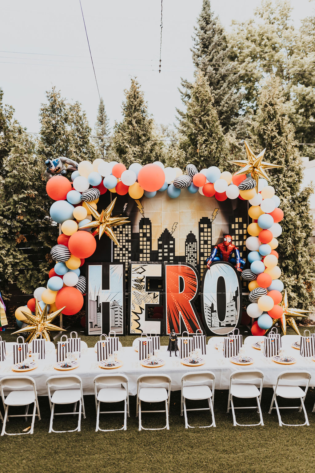 Superhero Birthday Party Decorations